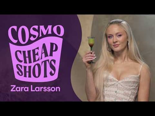Zara Larsson Admits She Will Never Listen to This Artist's Music | Cheap Shots | Cosmo