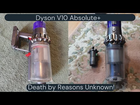 Ways Dysons kill themselves #74 - The Dyson V10 with a broken motor... (fitting guide within)