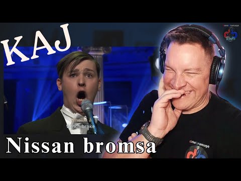 OPERA MEETS AUTO! KAJ - Nissan bromsa (Nessun Dorma Cover) 🇫🇮 REACTION!
