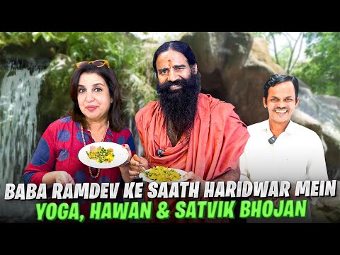 Baba Ramdev Ke Saath Satvik Aloevera Turmeric Methi Recipe, Funny Moments Aur Ganga Aarti!