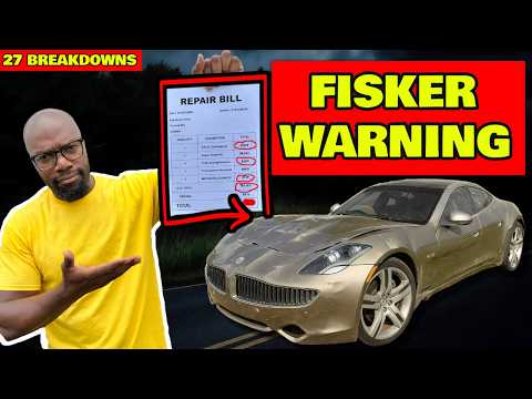 Why Used Fisker Karmas Are So Cheap (After 27 Breakdowns)