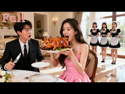 All Acted Proper Before CEO! only the poor girl casually ate roast pork! Fell for her wildness!
