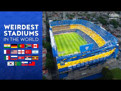 🌎 WEIRDEST STADIUMS in the World