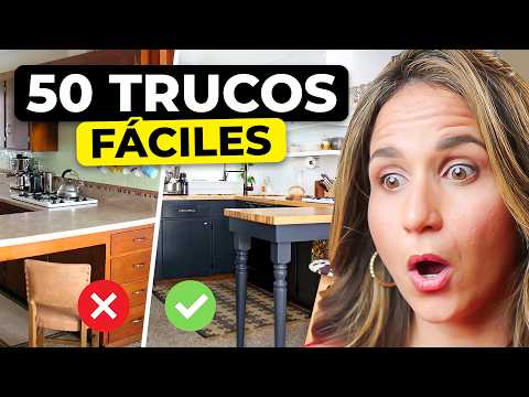 50 MEJORES TRUCOS PARA QUE TU CASA SE VEA DE LUJO 😱 Decoración Elegante al Instante