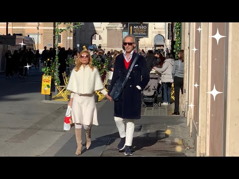🇮🇹 Roman Street Style: Blending Ancient Architecture with Modern Fashion 👍❤️