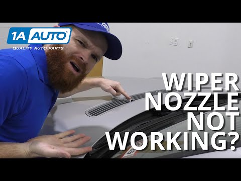 Windshield Wiper Nozzle Not Working on Your Car, Truck or SUV?