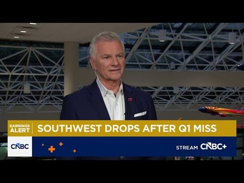 Southwest Airlines CEO Bob Jordan: We expect higher jet fuel prices for the remainder of the year