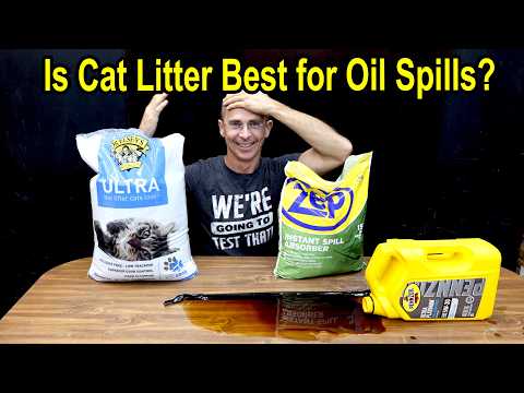Best Oil Spill Absorbent Ever Tested!