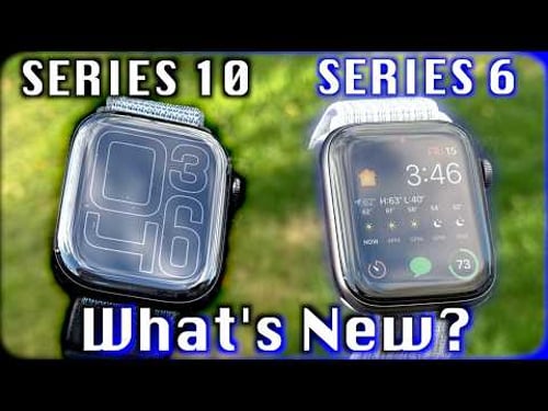 Apple Watch Series 10 VS Series 6