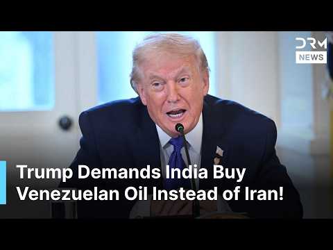 "Venezuelan Oil, Not Iranian Crude”, Trump Says India Will Buy Venezuelan Oil Instead of Iran | AC1Z