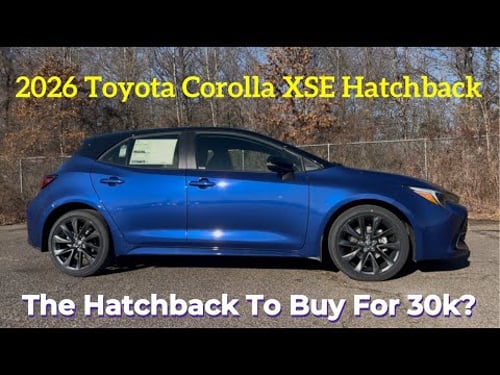 2026 Toyota Corolla XSE Hatchback: The BEST Hatchback For 30k?