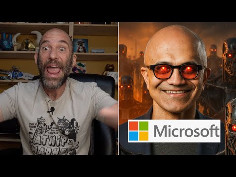 Microsoft Forcing Employees to Use AI -- AI Bubble Bursting