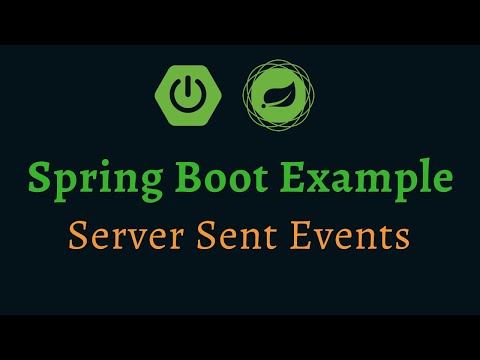 Spring Boot Server Sent Events Example | Unidirectional Streams | Tech Primers
