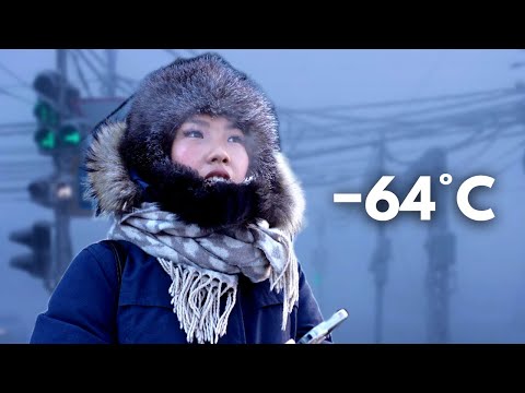 How We Have Fun at −64°C (−84°F)? Yakutsk, Siberia