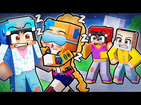 HUNTRIX Is Sleepwalking At 3AM In Minecraft..