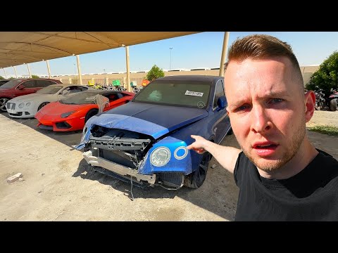 VERSTECKTE KAMERA! Schatzsuche auf dem Supercar Friedhof in Dubai!