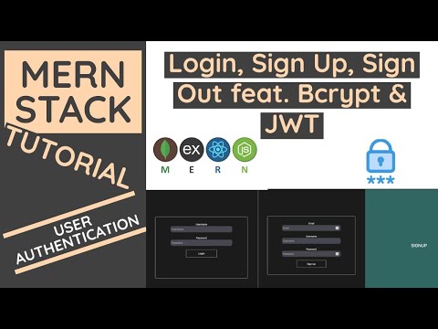 🔐 Learn How to Create a Secure Website with User Authentication using the MERN Stack! | Tutorial