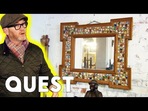 Drew Is Obsessed With This Bizarre & Beautiful Mirror | Salvage Hunters