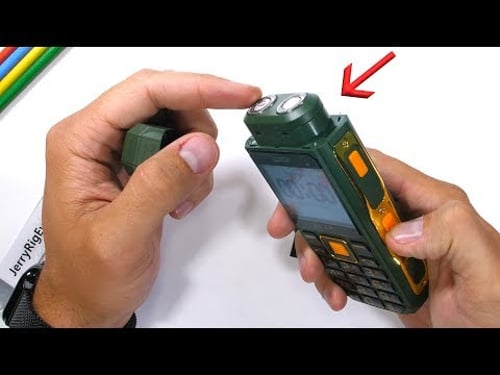 A Phone you can SHAVE with?! - Durability Test
