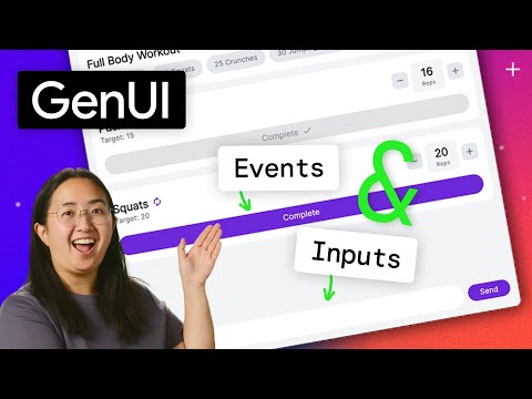 Building interactive UIs for Agent-powered apps with Generative UI
