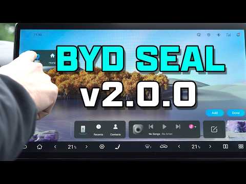 BYD Seal v2.0.0 OTA Upgrade Full Review | Battery Preheating, UI Facelift, Scheduled Charging & More