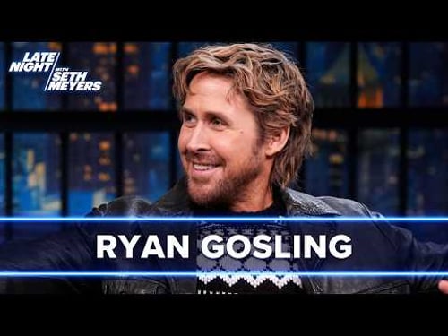 Ryan Gosling Is No Stranger to Aliens; Reenacts His First TV Gig and Talks Project Hail Mary