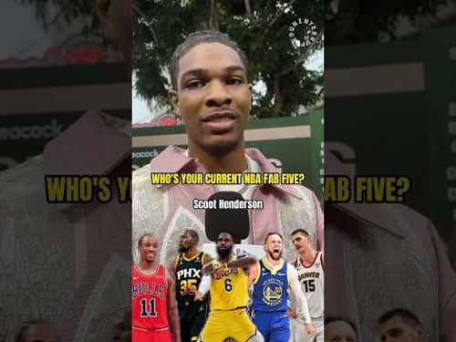 Who's your current NBA Fab 5? 🤔🏀 #shootingstars #nba #shorts