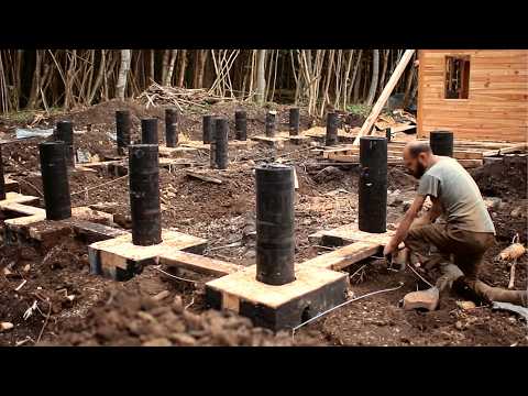Man Spends 100 DAYS Building Wood CABIN in Volcanic Island | START TO FINISH by @Wild Gnomos