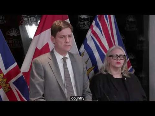 BC Premier David Eby Press Conference on Tumbler Ridge Shooting