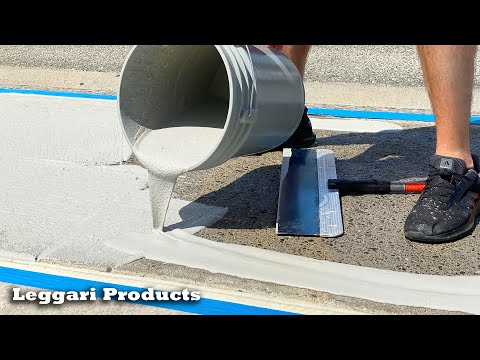 How To Repair Old Concrete | Resurface Concrete Sidewalk | Restoration Project DIY Concrete Repair