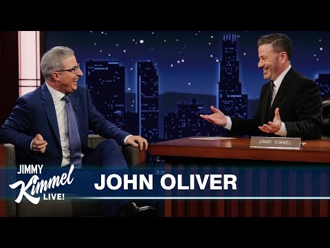 John Oliver on Stephen Colbert’s Emmy Win, Being Taller in Real Life & HBO vs HBO Max