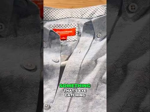 Great Idea for a Short Sleeve Summer Shirt! #johnstonmurphy