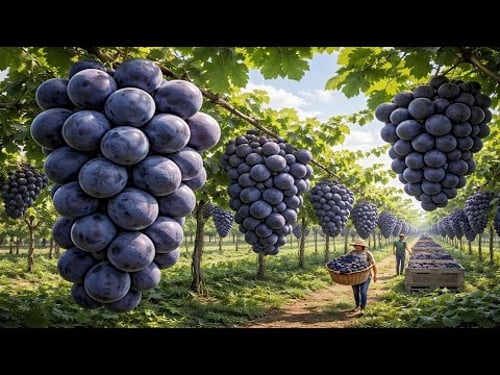 Inside Japan’s Premium Grape Farms | Shine Muscat Cultivation, Bagging & Quality Standards