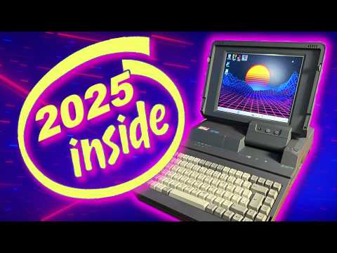 I Rammed Modern Tech Inside a Vintage Laptop