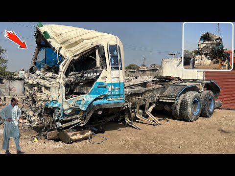 Complete Workshop Repair of Accidented PakistaniTruck!Back on the Road Again
