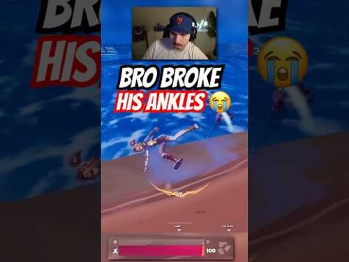 Bro broke his ankles π