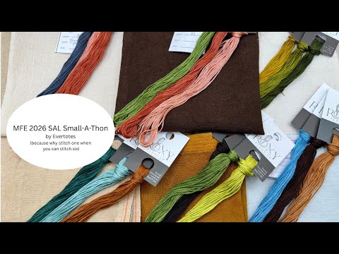 Evertote Notes From the Workshop - MFE 2026 SAL as a Small-A-Thon ⭐️