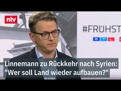 Linnemann zu Rückkehr nach Syrien: "Wer soll Land wieder aufbauen?"