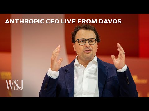 Watch Live: Anthropic CEO Dario Amodei From World Economic Forum | WSJ