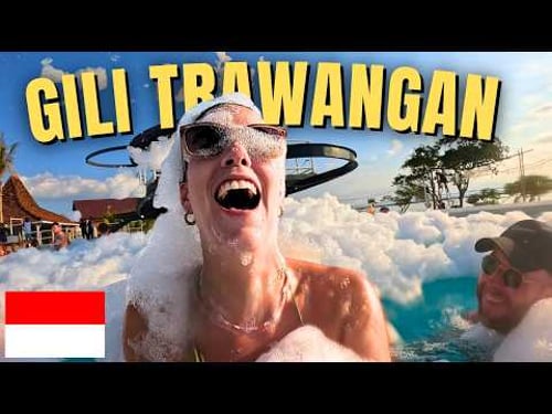 WILD Foam Party on Gili Trawangan ๐ฎ๐ฉ (NOT What We Expected)