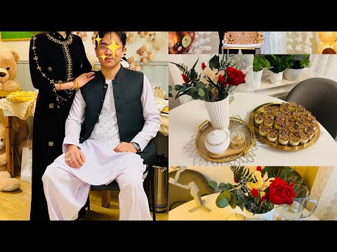 Slow life in Sweden 🇸🇪/Baking cake/ silent vlog/ On Baxsen /Prepare Dessert 🍮/party Vlog .