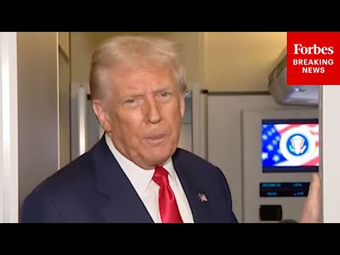 WATCH: Reporter Asks Trump About Shock Post About Nuclear Testing