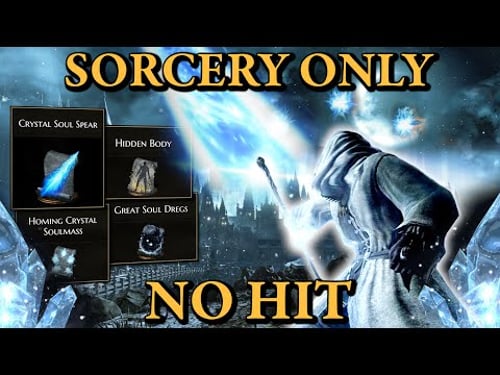 Dark Souls 3 NO HIT But I Can Only Use SORCERIES!