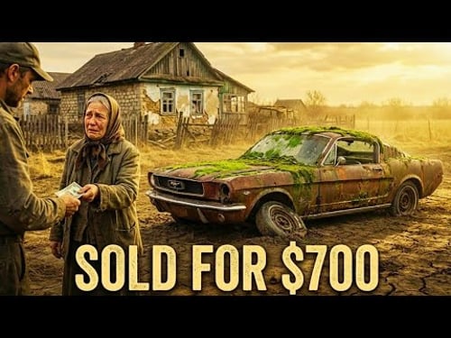 I Bought This Abandoned Ford Mustang for $700! (Old Woman’s Barn Find)