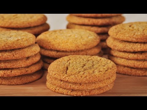 Ginger Cookies Recipe Demonstration - Joyofbaking.com