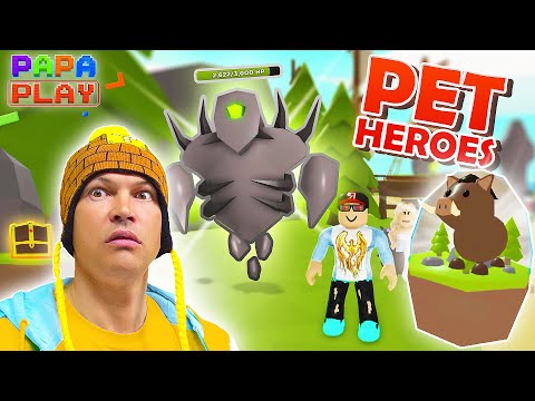 Pet Heroes - прокачай своих питомцев