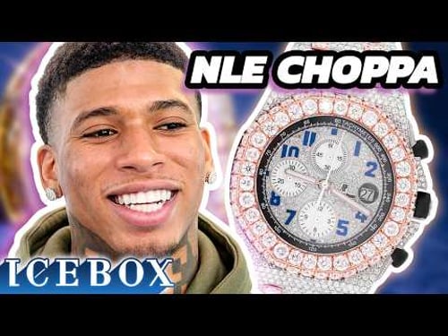 NLE Choppa Drops $100K on AP & HUGE Solitaire Earrings!