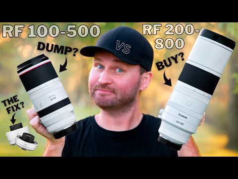 DUMP The 100-500 OR Can TELECONVERTERS Make The DIFFERENCE? Canon RF 200-800 vs RF 100-500 Review