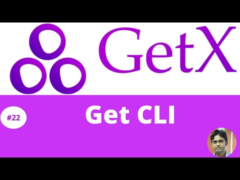 #22 || Flutter GetX Tutorial || Get CLI and its different commands
