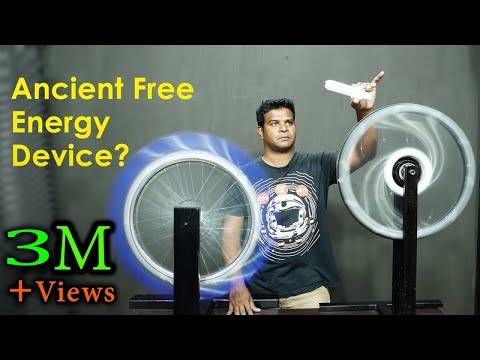 Ancient Free Energy Device Re-created? Original Bhaskara's Wheel